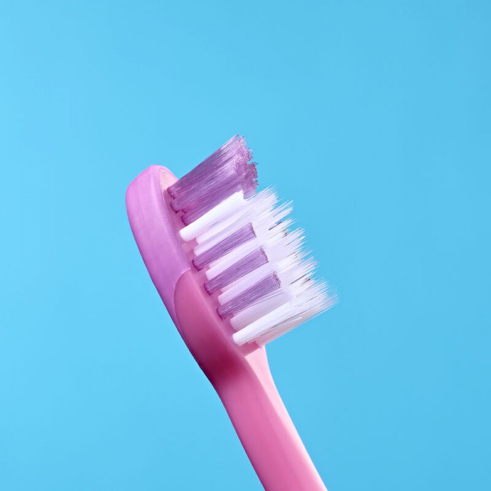 Зубна щітка Flossbrush (від 6 років) - Pink, (Brush-baby)