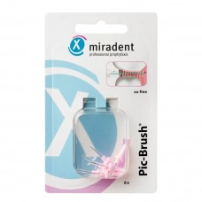 Набір запасних йоржиків Pic Brush (рожеві, 1.5 мм), (Miradent)