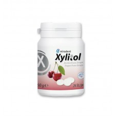 Льодяники з ксилітолом Xylitol Drops в банці, вишня (26 шт), (Miradent)