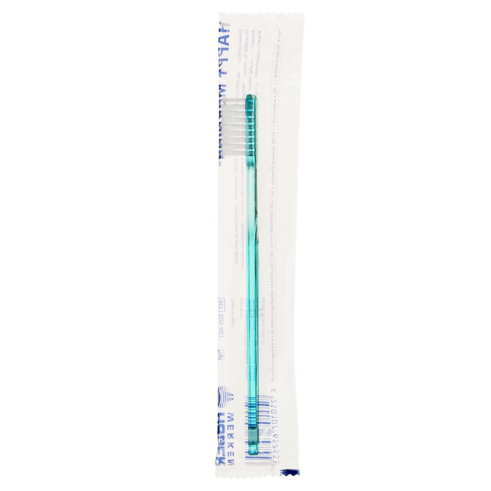 Одноразові зубні щітки імпрегновані зубною пастою Happy Morning (100 шт), (Miradent)