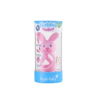 Прорізувач для зубів Bobbie Bunny Teether (Rose) рожевий