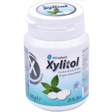 Льодяники з ксилітолом Xylitol Drops в банці, м'ята (26 шт), (Miradent) Льодяники з ксилітолом Xylitol Drops в банці, м'ята (26 шт), (Miradent)