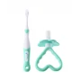Набор: прорезыватель для зубов и щетка First Brush and Teether Set (от 0 до 3 лет), (Brush-baby)