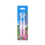 Зубна щітка від 0 до 18 місяців First Brush (2 шт) - Pink, (Brush-baby)