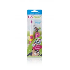 Електрична зубна щітка Go-Kidz Electric Travel Toothbrush - Pink, (Brush-baby)