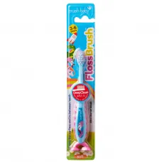 Зубна щітка Flossbrush (від 3 до 6 років) - Фламінго, (Brush-baby)