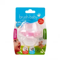 Прорізувач FrontEase Teether - Pink, (Brush-baby)