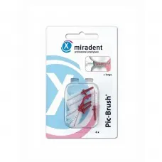 Набір запасних йоржиків Pic Brush (бордові, 6.5 мм), (Miradent)