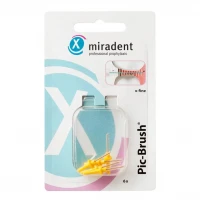 Набір запасних йоржиків Pic Brush (жовті, 1.8 мм), (Miradent)