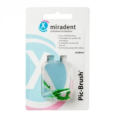 Набір запасних йоржиків Pic Brush (зелені, 2.2 мм), (Miradent)