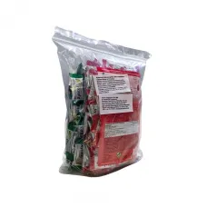 Жувальна гумка з ксилітолом Xylitol Chewing Gum асорті яблуко + полуниця (200 шт), (Miradent)