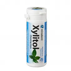 Жувальна гумка з ксилітолом Xylitol Chewing Gum Peppermint (30 шт), (Miradent)