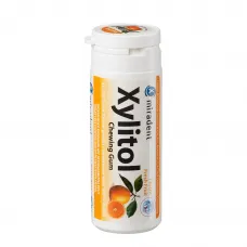 Жувальна гумка з ксилітолом Xylitol Chewing Gum Fresh Fruits (30 шт), (Miradent)