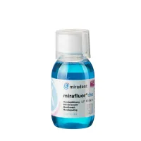 Рідина для полоскання ротової порожнини Mirafluor з CHX 0,06% (100мл), (Miradent)