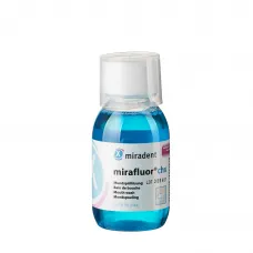 Рідина для полоскання ротової порожнини Mirafluor з CHX 0,06% (100мл), (Miradent)