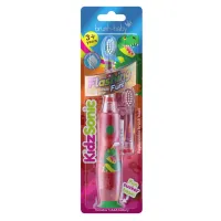 Електрична зубна щітка KidzSonic (3+) - Динозавр (Новий дизайн), (Brush-baby)